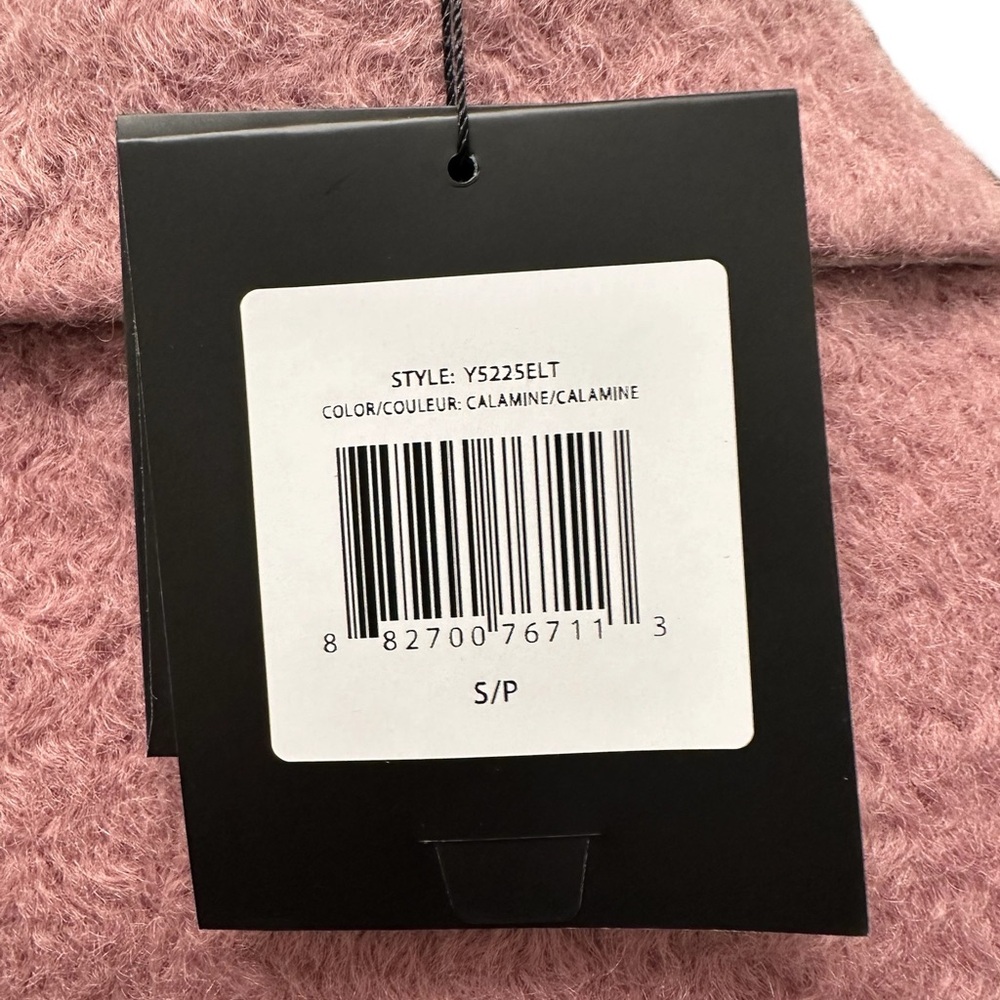 ELLEN TRACY Blazer 2-Button Coat Jacket Pink Flat Boucle Sz Small $229 MSRP NWT - Picture 6 of 11